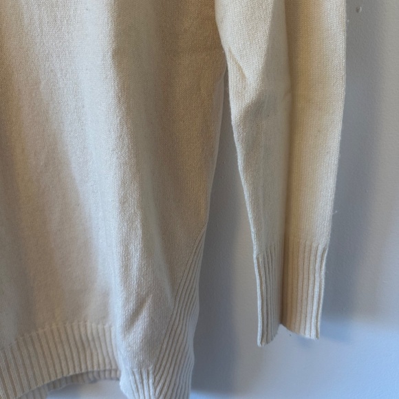 Ann Taylor Colorblock Turtleck 100% Cashmere Sweater | Size XS - Picture 3 of 7